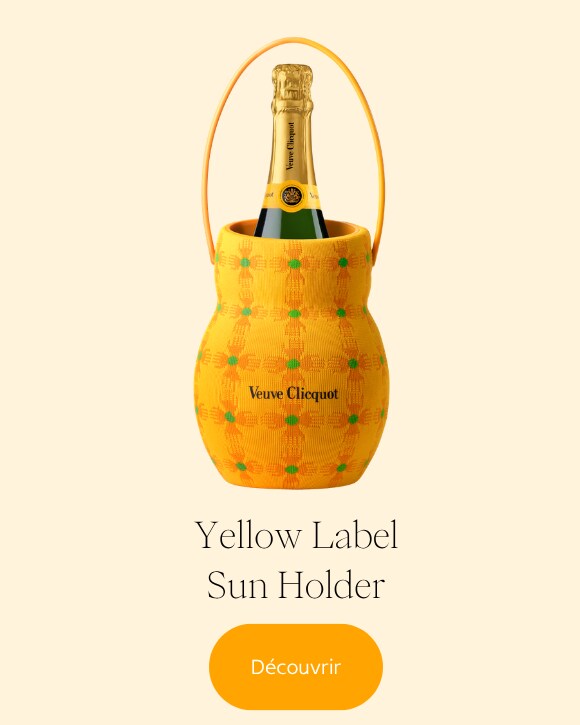 Veuve Clicquot CHasing the Sun Sun Holder 